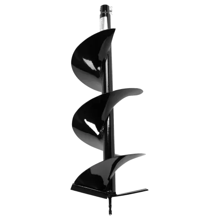 Шнек для грунта DENZEL E-250, диаметр 250 мм, длина 800 мм,соединение 20 мм, несъемный нож