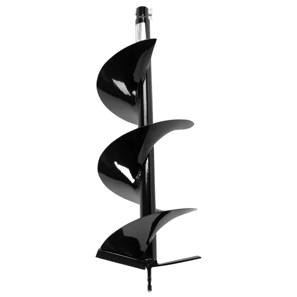 Шнек для грунта DENZEL E-250, диаметр 250 мм, длина 800 мм,соединение 20 мм, несъемный нож