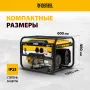 Генератор бензиновый DENZEL PS 25, 2.5 кВт, 230 В, 15 л, ручной старт