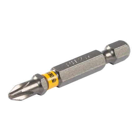 Бита DENZEL PH2х50, сталь S2, шестигранный профиль, 10 шт. Е 6,3