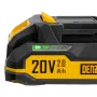 Батарея аккумуляторная DENZEL BH-20-2.0, Li-Ion, 20 В, 2,0 Ач