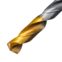 Сверло спиральное по металлу DENZEL 11 x 142 мм, Р6М5, Golden Tip 