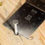 Насадка для МФИ DENZEL 782305 режущая пазовая прямая, BiM, по металлу и дереву, 33 x 1.4 мм