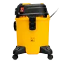 Пылесос строительный DENZEL RVC20, 1400 Вт, бак 20 л, шланг 3 м, розетка с автосинхр.