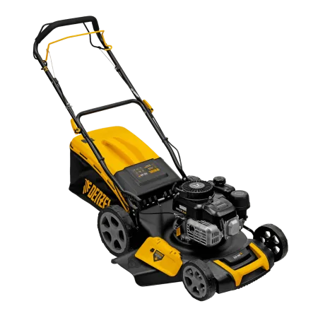 Газонокосилка бензиновая DENZEL GLR-460SP-ZS, 149 см3, ширина 46 см, привод, травосборник 65 л