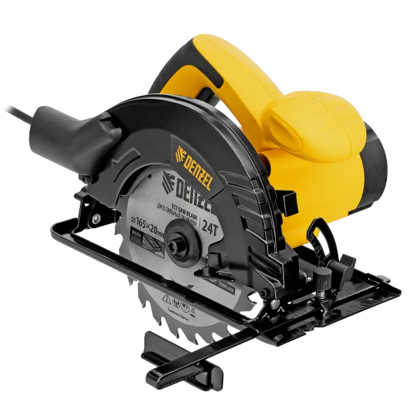 Пила циркулярная DENZEL CSD-165, 1400 Вт, 165 мм