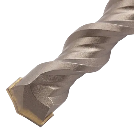 Бур по бетону DENZEL 705050, 20 x 600 мм, двойная спираль, три пылеотводящие кромки