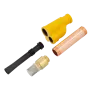 Насосная станция DENZEL PSD800C, 800 Вт, 2400 л/ч, ресивер 24 л, всасывание 20 м, эжекторная