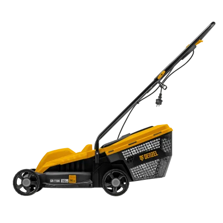 Газонокосилка электрическая DENZEL GM-1100, 1100 Вт, шир. 32 см, 3 уров., травосб. 30 л