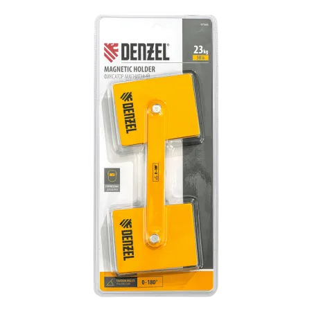 Фиксатор магнитный DENZEL регулируемый для сварочных работ усилие 50 LB