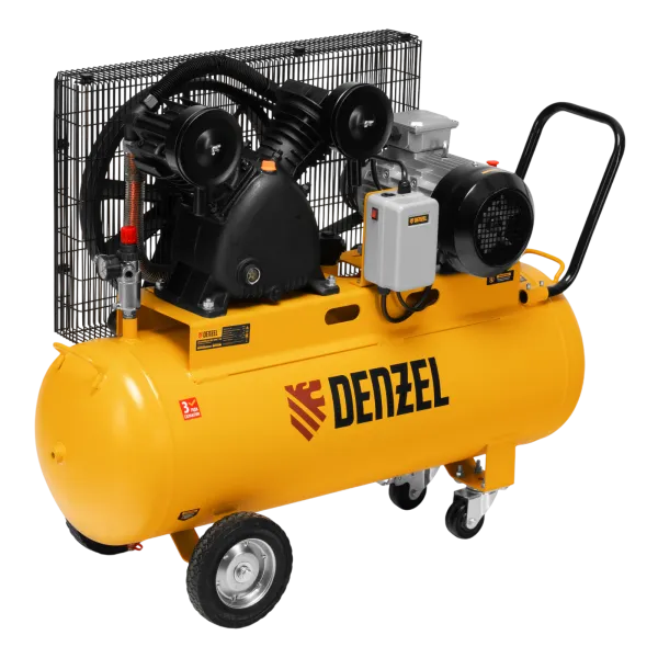 Компрессор воздушный DENZEL рем. привод BCV 4000-T/100, 4,0 кВт, 100 литров, 690 л/мин