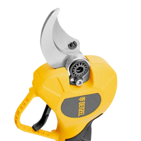 Секатор аккумуляторный, бесщет. DENZEL, CP-40BL, Li-Ion, 20 В, лезвия SK5