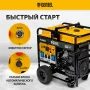 Генератор бензиновый DENZEL PS-180EA, 18 кВт,230 В, 65л, разъем ATS,эл.старт