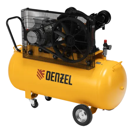 Компрессор воздушный DENZEL рем. привод BCV 5500-T/200, 5,5 кВт, 200 литров, 850 л/мин