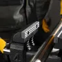 Тиски слесарные DENZEL BVH-100, 100 мм, поворотные, стальная направляющая, с наковальней
