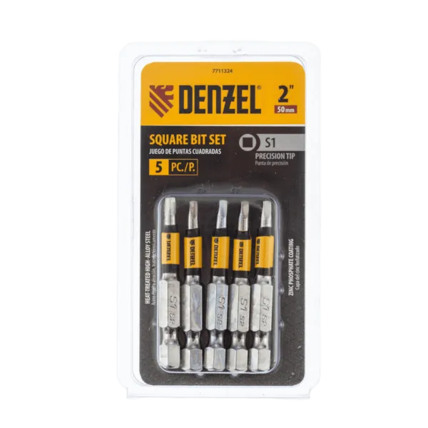 Набор бит DENZEL S1x50, 5 шт.