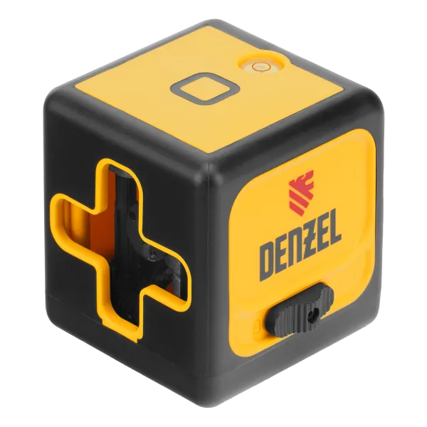 Лазерный уровень DENZEL DQB-T, 30 м, зеленый луч, батарейки, штатив
