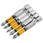 Набор бит DENZEL PH1x50, 5 шт.