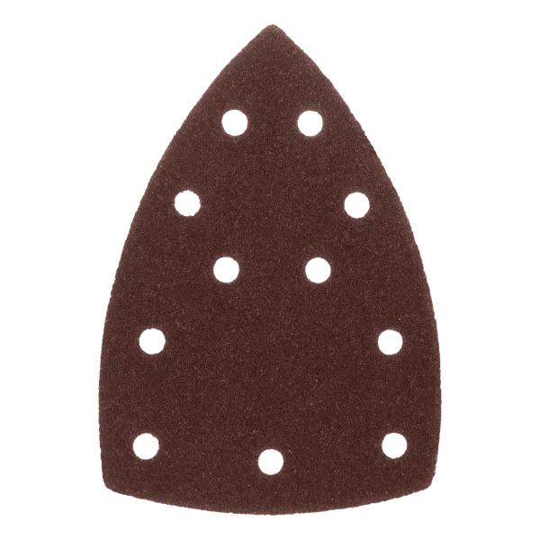 Треугольник абразивный на ворc. подложке под "липучку", перф., P 60, 150х150х100 мм, 5 шт. Denzel