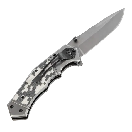 Нож складной DENZEL многоцелевой, системы Liner-Lock, с накладкой G10 на эргономичной рукоятке