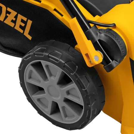 Газонокосилка электрическая DENZEL GM-1800, 1800 Вт, ширина 38 см, 6 уровней, 40 л