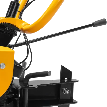 Мотоблок DENZEL DPT-370S, 7 л.с., ремен.сцеп, фрез 3х4, ШОМ, передачи 3В/1Н