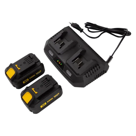 Газонокосилка аккумуляторная бесщеточная RLM450-36, Li-ion, 36 В, 4 Ач, 450 мм, травосборник 40 л Denzel