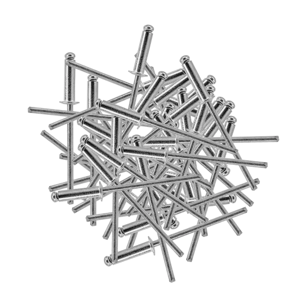 Заклепки алюминиевые DENZEL 1/8"-1/2", 3 х 12 мм, 50 шт