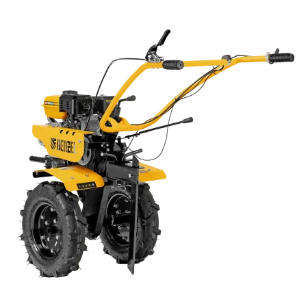 Мотоблок DENZEL DPT-370S, 7 л.с., ремен.сцеп, фрез 3х4, ШОМ, передачи 3В/1Н