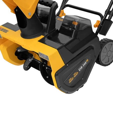 Снегоуборщик аккумуляторный DENZEL ESB-560Li, 560 мм, 40В, 2 АКБ 5 Ач, ЗУ, метал. шнек