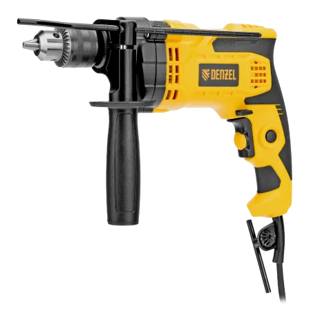 Дрель ударная DENZEL IDD-850, 850 Вт, 0-2800 об/мин, 44800 уд/мин