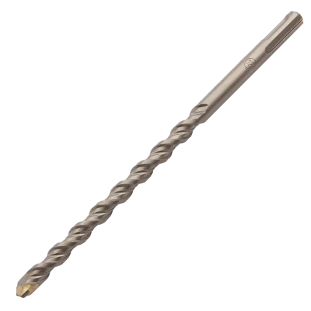 Бур по бетону DENZEL 705024, 12 x 210 мм, двойная спираль, три пылеотводящие кромки