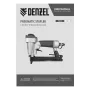 Степлер пневматический DENZEL PS8016 для прямоугольных скоб 21GA от 6 до 16 мм