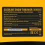 Бензиновая снегоуборочная машина DENZEL SB 460 Sled, 99cc, лыжи ручной старт
