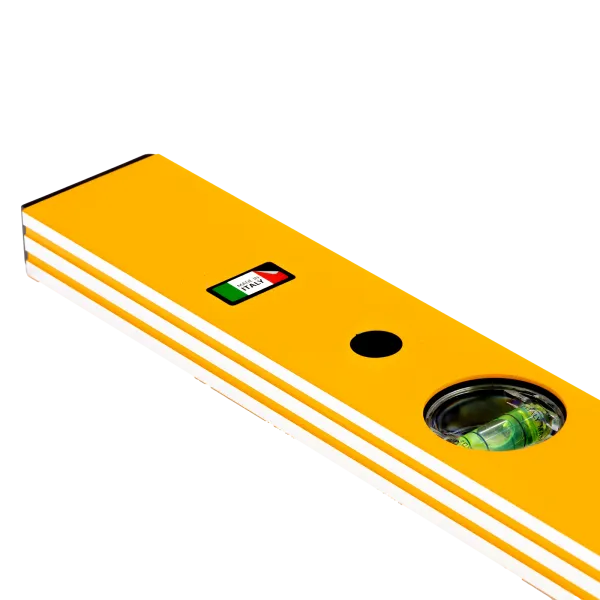 Уровень алюминиевый DENZEL 33683, 1000 мм, 3 глазка, фрезерованный