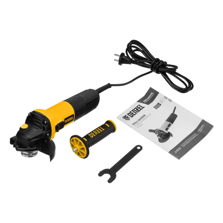 Машина шлифовальная угловая DENZEL AG115-750, 750 Вт, 115 мм, 11000 об/мин