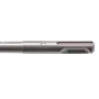 Бур по бетону DENZEL 705017, 10 x 210 мм, двойная спираль, три пылеотводящие кромки