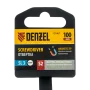 Отвертка DENZEL SL3х100 мм, S2, 3к рукоятка