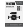 Циркуляционный насос DENZEL CP25-8, напор 8 м, 130 л/мин, 1 м кабель, монт. длина 180 мм