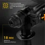 Перфоратор электрический DENZEL RH-650-18, SDS-plus, 650 Вт, 2.0 Дж, 3 плюс 1 режим