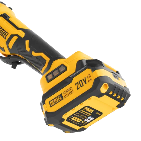 Машина шлифовальная угловая аккумуляторная бесщет. DENZEL AGH-BL-20-125, Li-Ion, 20 В