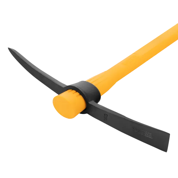 Кирка DENZEL 1500 г, узкая, фиберглассовая обрезиненная рукоятка 900 мм