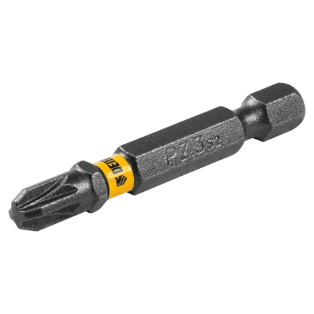 Бита DENZEL PZ3х50, сталь S2, шестигранный профиль, 10 шт. Е 6,3