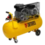 Компрессор воздушный DENZEL BCI2300/100, 2.3 кВт, ременный привод, 100 литров, 400 л/мин