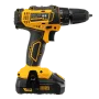 Аккумуляторная дрель-шуруповерт DENZEL CDL-18-02BM, Li-Ion, 18 В, 2 аккумулятор