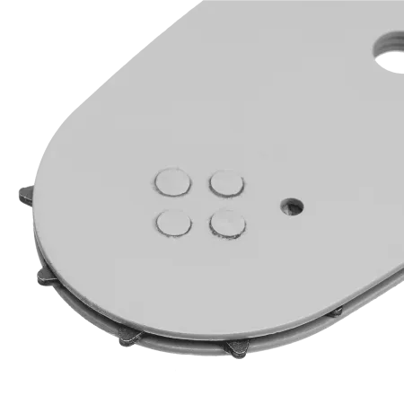 Шина для бензопилы DENZEL DGS-4516P, длина 40 см (16"), шаг 0,325", паз 1,5 мм, 64 звена