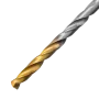 Сверло спиральное по металлу DENZEL 3,2 x 65 мм, Р6М5, Golden Tip, 2шт.