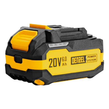 Батарея аккумуляторная DENZEL BH-20-6.0, Li-Ion, USB, 20 В, 6,0 Ач