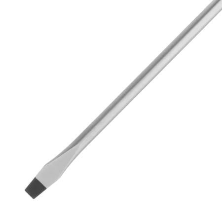 Отвертка DENZEL SL3х75 мм, CrV, трехкомпонентная рукоятка