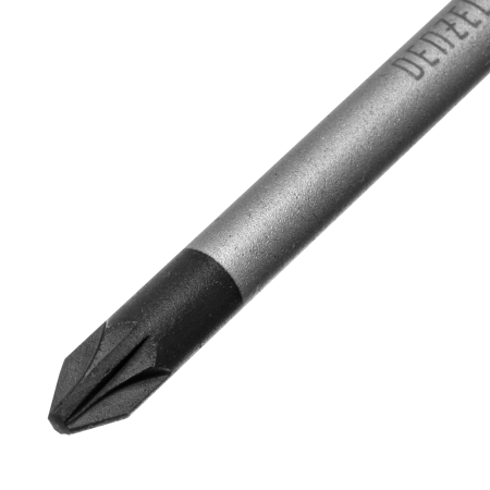 Отвертка DENZEL PZ2x100 мм, S2, 3к рукоятка